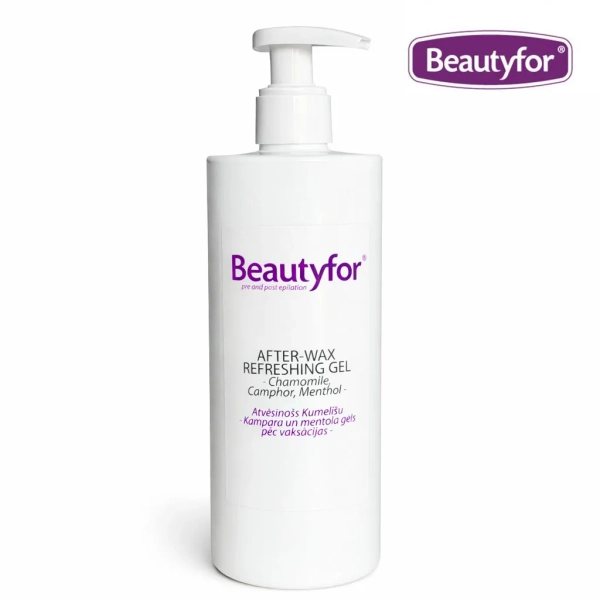 Beautyfor Erfrischendes Gel nach der Enthaarung Kamille, Kampfer & Menthol 500 ml