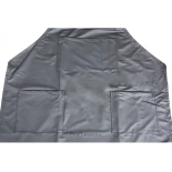 Friseurschürze chemikalienbeständig 83x66 cm