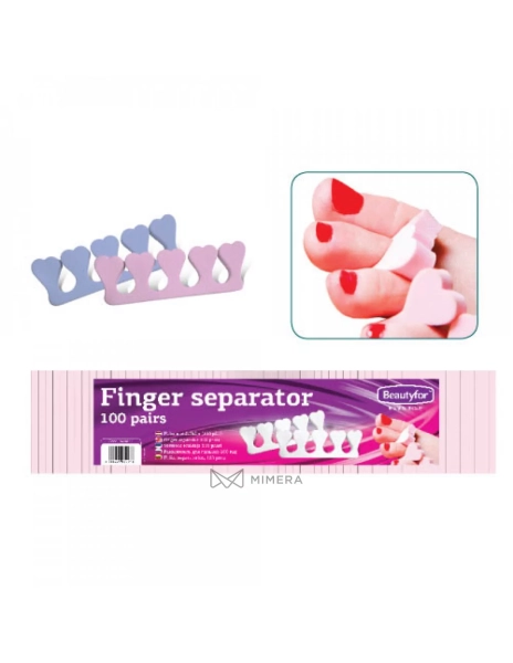 Weiche Schaum Finger Zehenspreitzer (100 Paare)