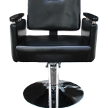 Friseurstuhl IRIS - glänzend schwarz