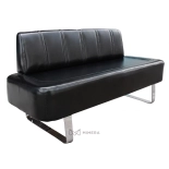 Wartecouch TEDO glänzend schwarz - Zweite Wahl!