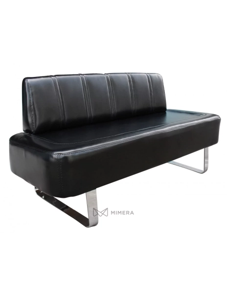 Wartecouch TEDO glänzend schwarz - Zweite Wahl!