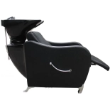 Friseur-Waschbecken GLAMI - schwarzes Becken, matt schwarz