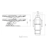 Kosmetikliege elektrisch MABEL E4 - mit austauschbarer Polsterung