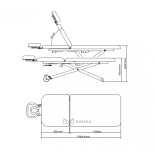 Massageliege elektrisch DANA E1