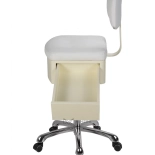 Arbeitsstuhl TULUM - mit Schublade