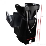 Friseur-Waschbecken SOUL - glänzend schwarz