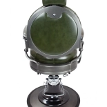 Retro Barberstuhl MONET - glänzend grün