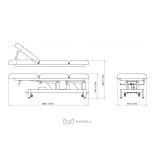 Physiotherapie Liege elektrisch EMERY SPLIT E1