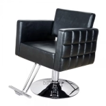 Friseurstuhl PERLA - glänzend schwarz