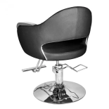 Friseurstuhl LANA - matt schwarz