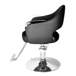 Friseurstuhl LANA - matt schwarz