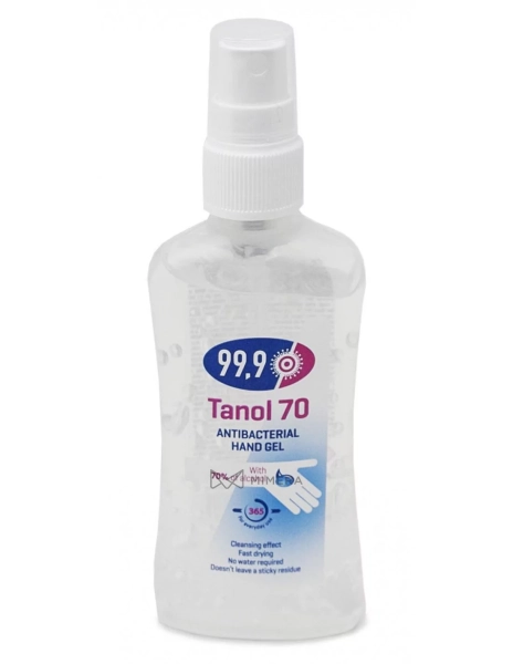 Antibakterielles Gel mit Spray TANOL 70