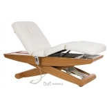 SPA Wellnessliege LUNA SPLIT E3 - teak/weiß