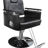 Friseurstuhl IRIS - glänzend schwarz