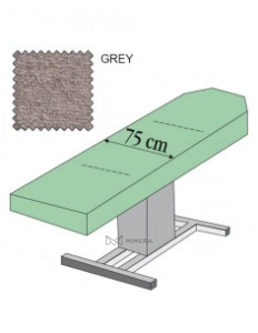 Schutzbezug für Liegen - 75 cm - grau