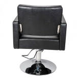 Friseurstuhl NOVA - glänzend schwarz