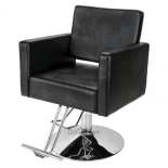 Friseurstuhl NOVA - glänzend schwarz