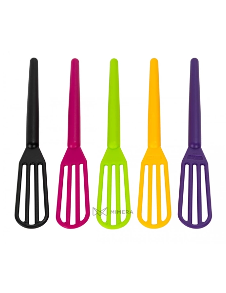 Plastic hair color dye stirrer (10 pcs.) - violet