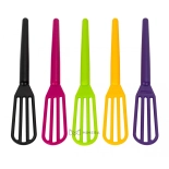 Plastic hair color dye stirrer (10 pcs.) - petrol