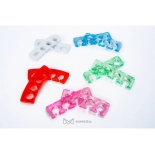 Fingertrenner aus Silikon - transparent