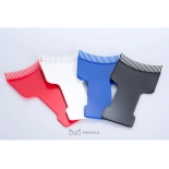 Barbier-Flachkamm - rot