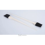 Set Silikonbürsten (6 Stück) - weiss