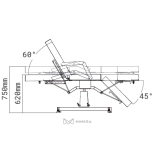 Kosmetikliege hydraulisch KELU