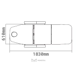 Kosmetikliege hydraulisch KELU