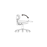 Arbeitsstuhl ELAR - weiß