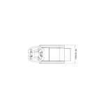 Friseur-Waschsessel SIENNA E1- matt schwarz