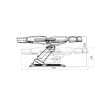 Kosmetikliege elektrisch RAMON E4 - drehbar