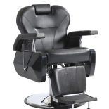 Barberstuhl LIMO - glänzend schwarz