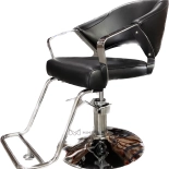 Friseurstuhl JANE - matt schwarz