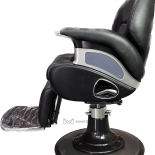 Barberstuhl EMPEROR - matt schwarz