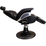 Barberstuhl EMPEROR - matt schwarz