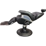 Barberstuhl EMPEROR - matt schwarz