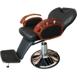 Barberstuhl SILK - matt schwarz