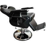 Barberstuhl LIMO - glänzend schwarz