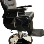 Barberstuhl LIMO - glänzend schwarz