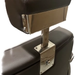 Barberstuhl CROSS - taupebraun