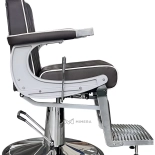 Barberstuhl CROSS - taupebraun