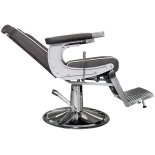 Barberstuhl CROSS - taupebraun