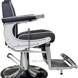 Barberstuhl CROSS PLUS - grobschwarz