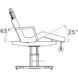 SPA Wellnessliege LUBI E3 - mit Heizung