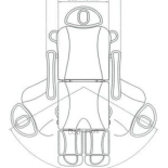 Kosmetikliege elektrisch NICO E3 - drehbar
