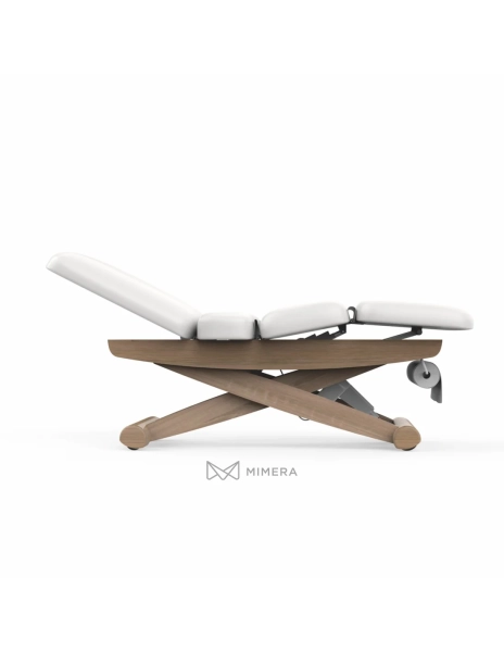 SPA Wellnessliege LUNA SPLIT E3 - teak/weiß