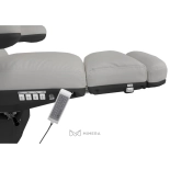 Kosmetikliege elektrisch NICO DELUX PLUS E4 BLACK - drehbar mit der Heitzung, schwarz, hellgrau