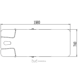 SPA Wellnessliege LUNA ARM PLUS E3 - mit Heizung und Audio/Vibrationssystem, teak/hellgrau