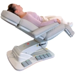 Kosmetikliege elektrisch RAMON DELUX PLUS E4 - drehbar mit der Heizung, hellgrau